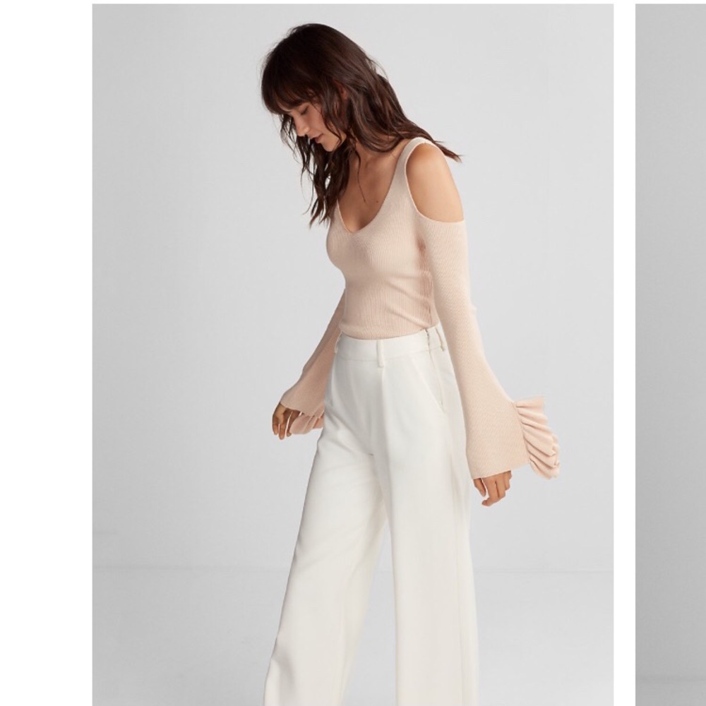 Express sexy ruffle top